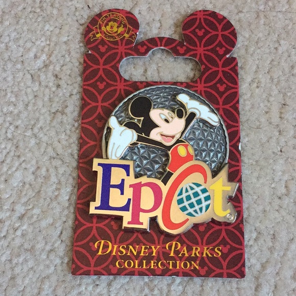 Disney Parks Mickey Mouse Epcot Pin - Picture 4 of 4